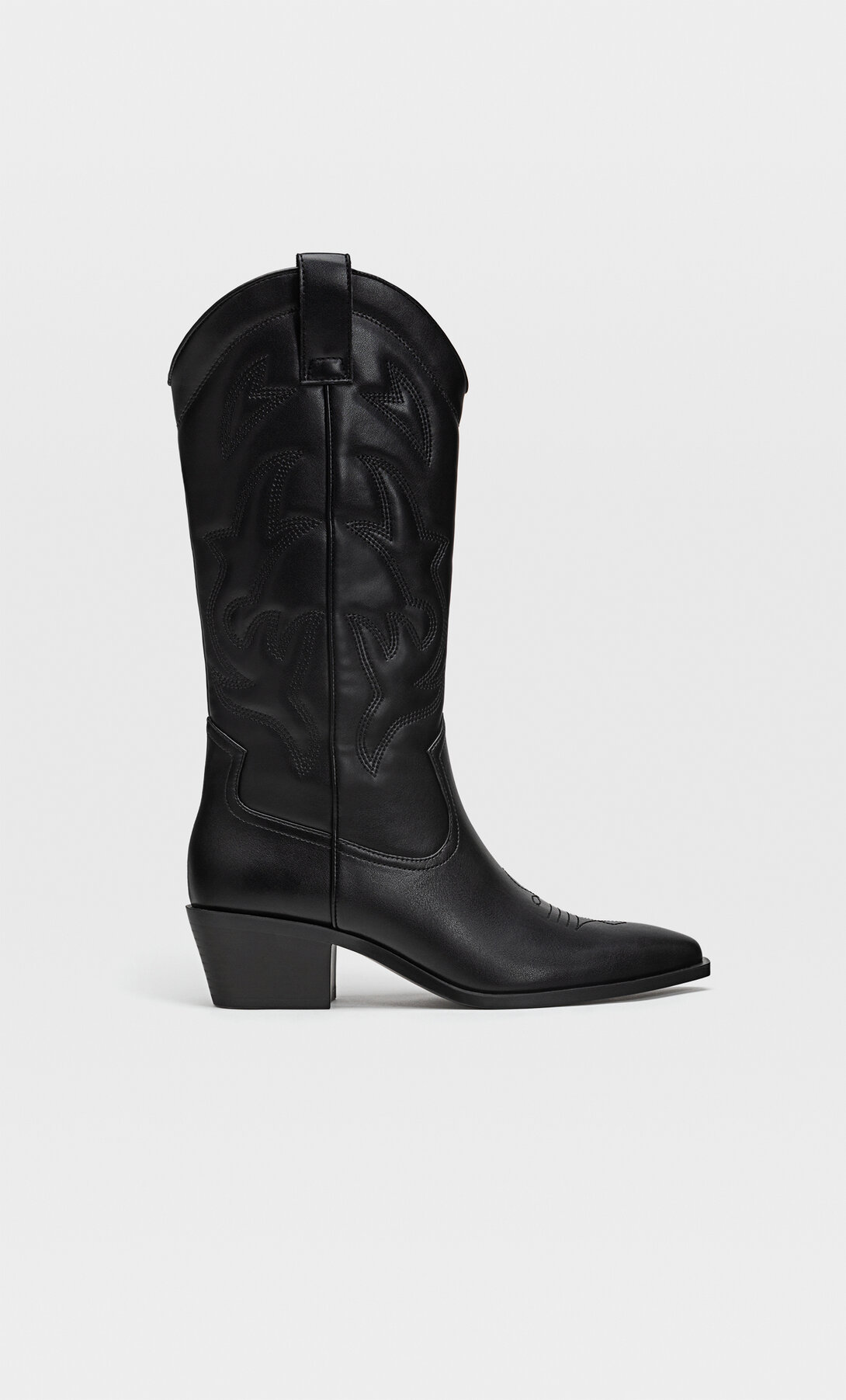 Heeled cowboy boots