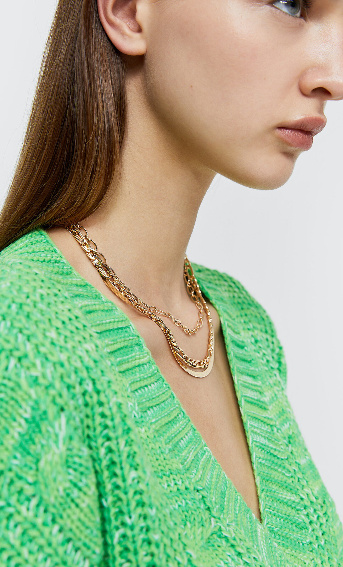 Set 4 collares perlas | Stradivarius España