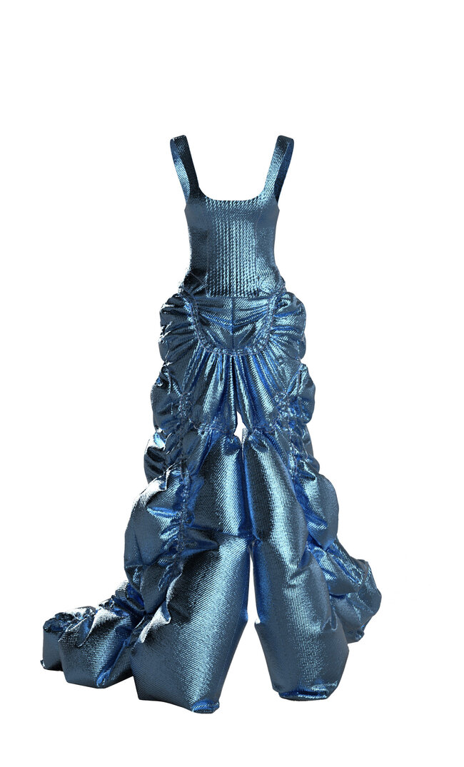 

Stradivarius Atemberaubendes Kleid Himmelblau 103