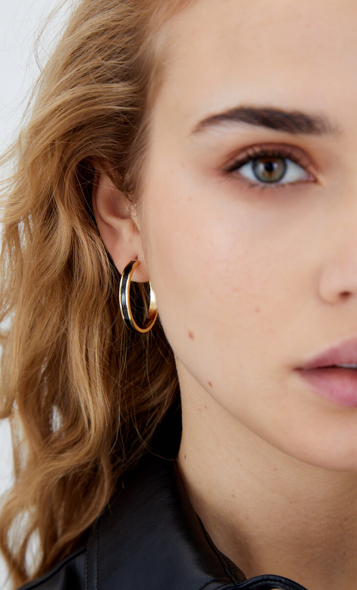 Set of 6 pairs of medium earrings