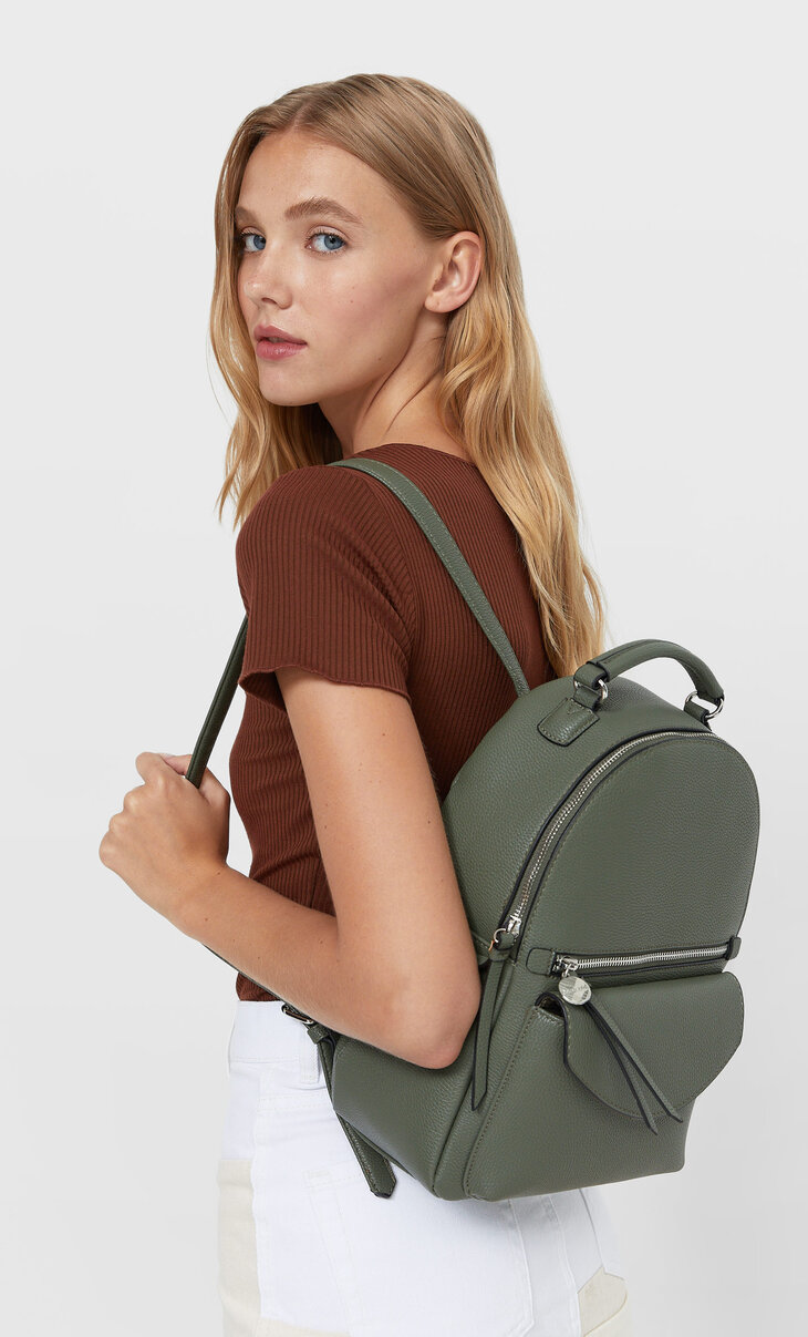 Mochila cremallera | Stradivarius España