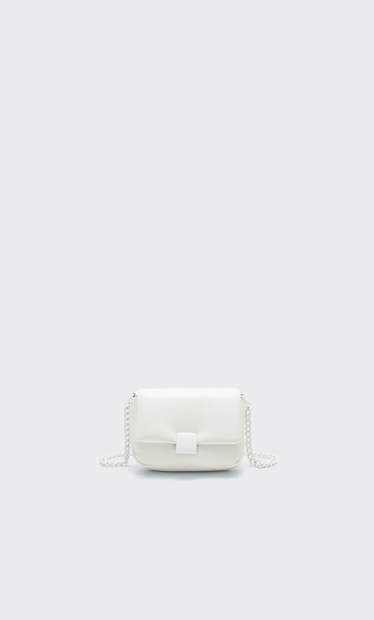 Mini purse with chain
