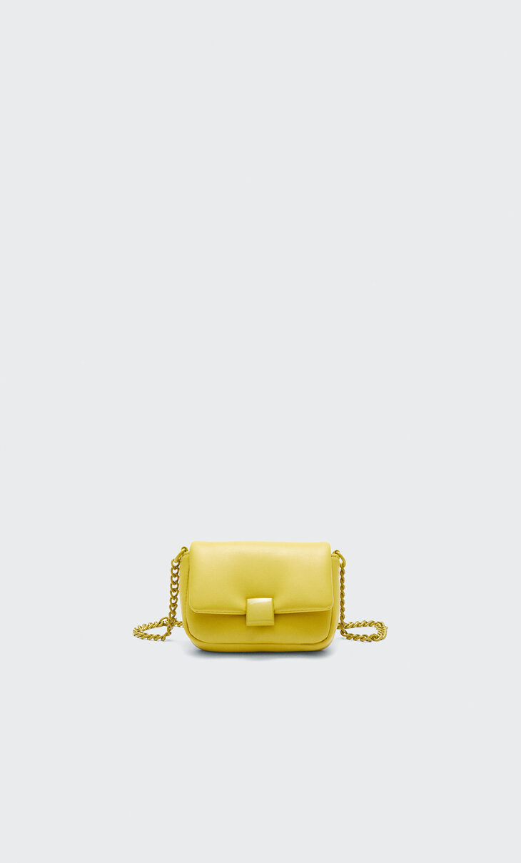 Mini purse with chain