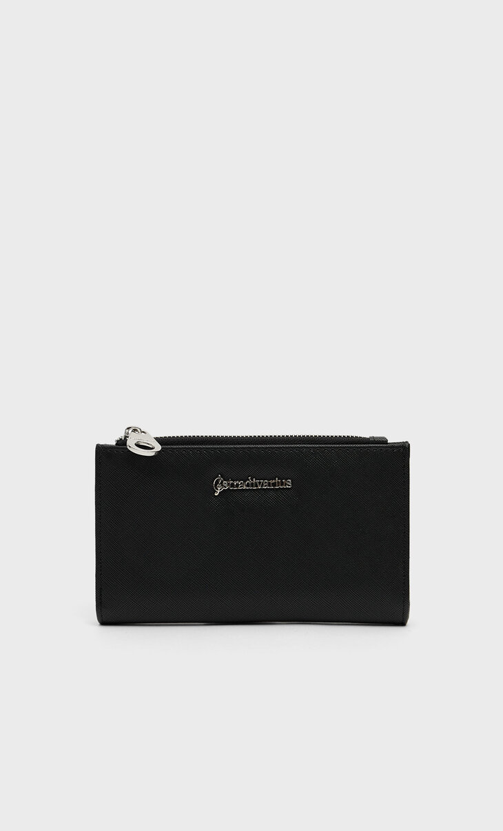 Basic zip-up purse