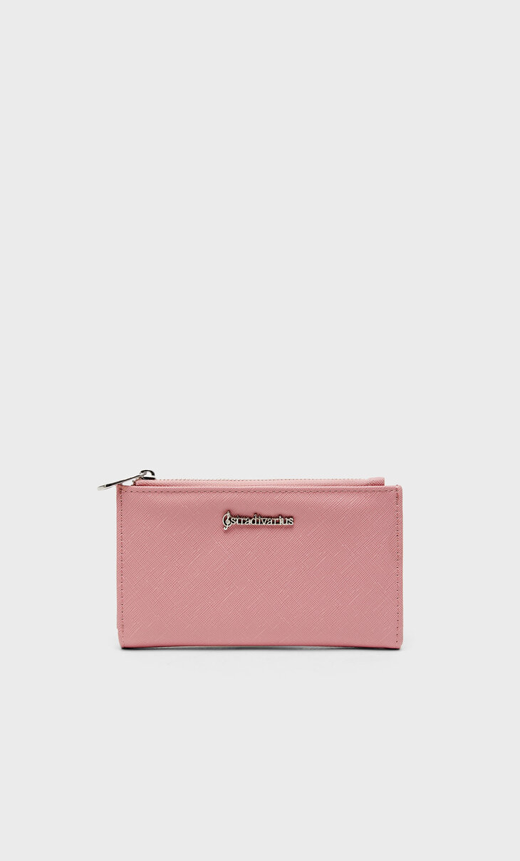 Basic zip-up purse