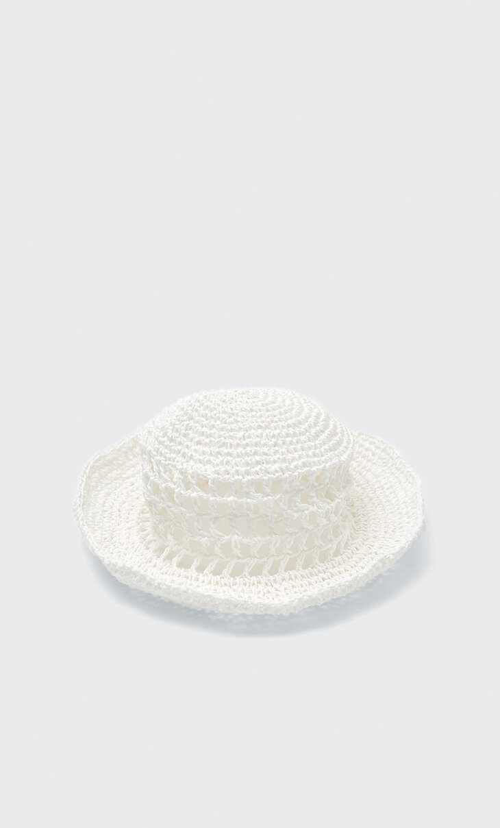 Bucket-Hat aus Papierfaser