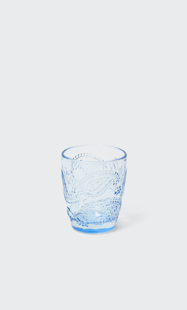 

Stradivarius Jednokolorowa Szklanka Niebieski 103