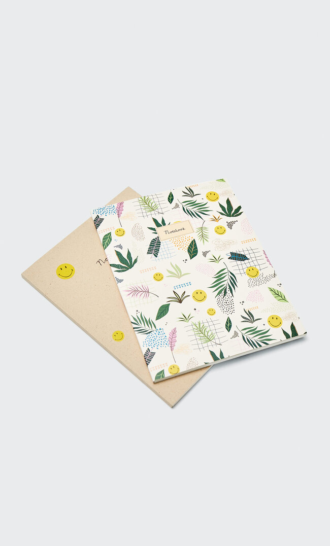 

Stradivarius Pack Kraft-Notizbuch Smiley® Beige 103