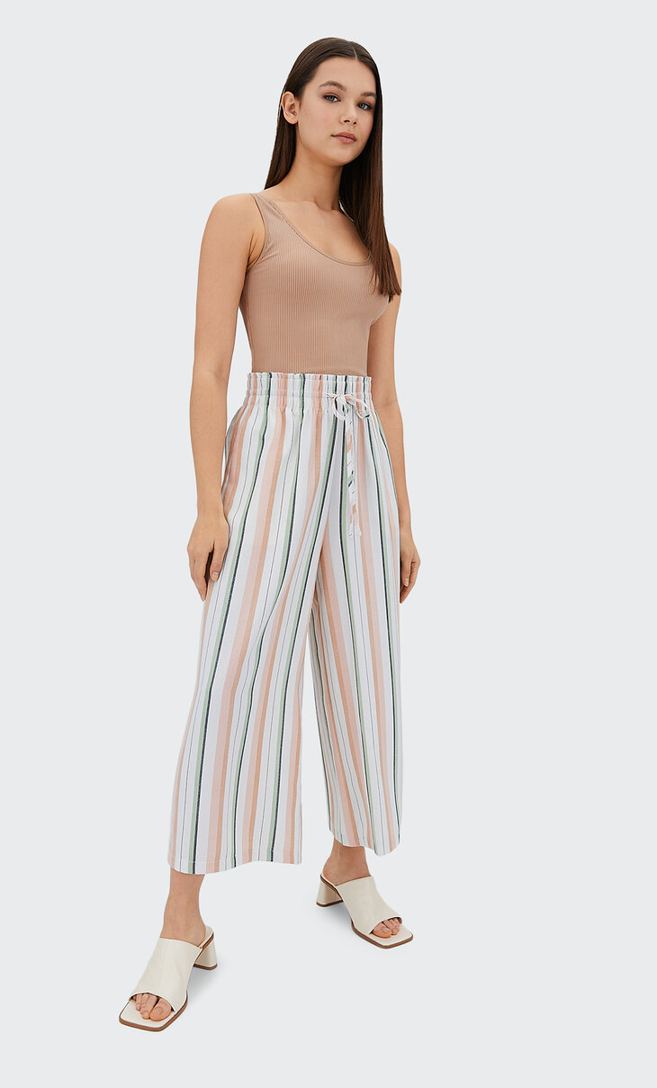 Culottes de Mujer - Colección Verano 2022 | Stradivarius España