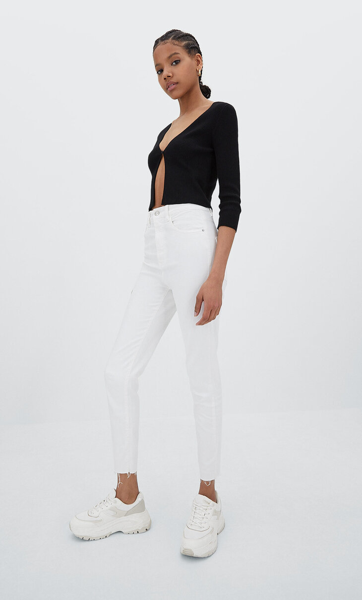 Jeans de pitillo de Mujer - Colección 2022 | Stradivarius España