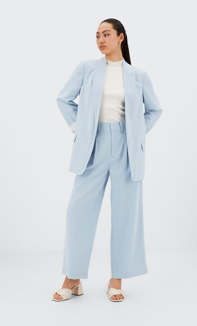 

Stradivarius Culotte-Hose Himmelblau 42