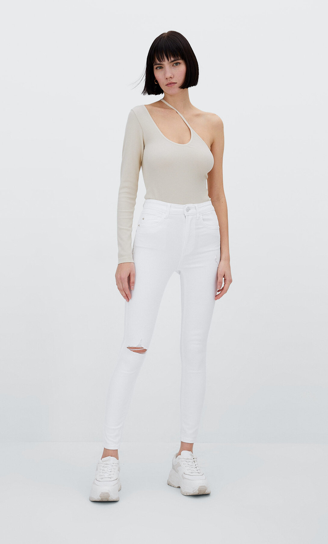 Regular-waist skinny jeans | Stradivarius Malta