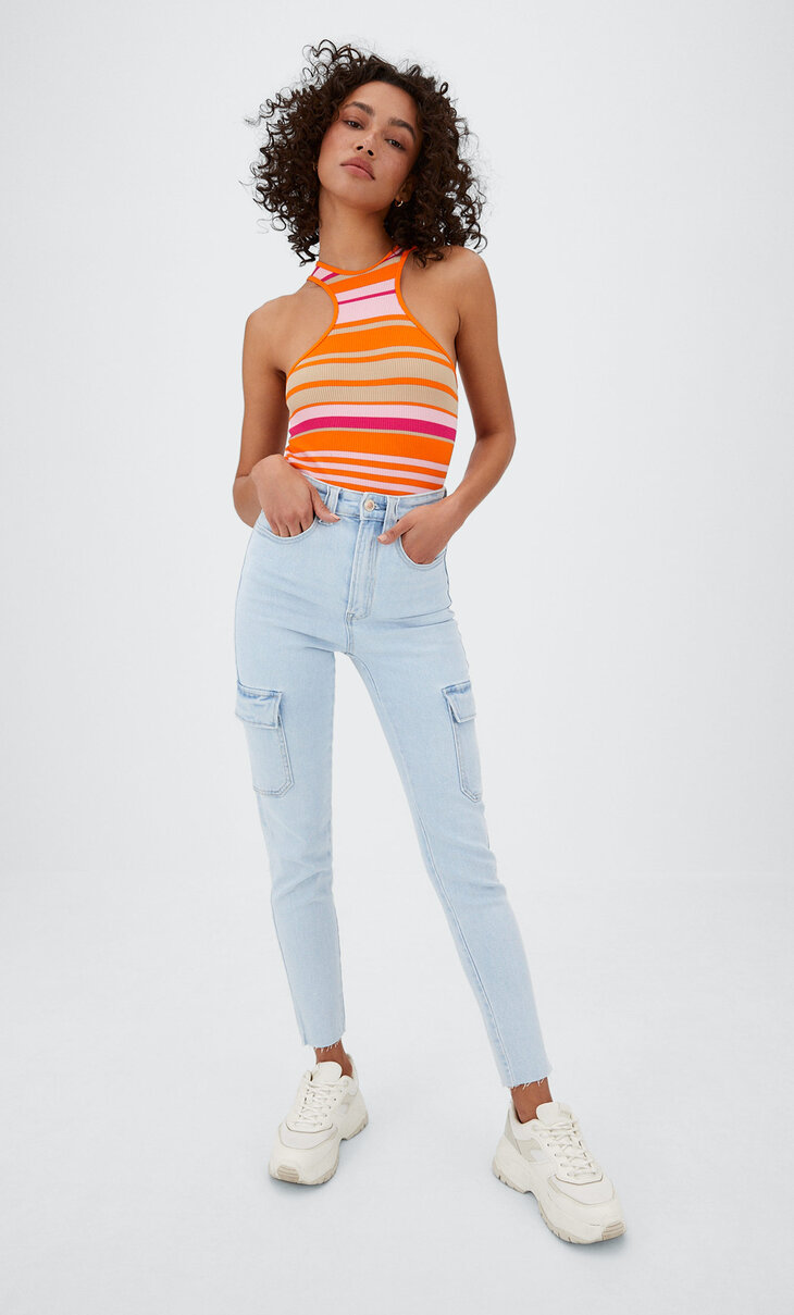 Jeans Mom Fit de Mujer - Colección 2022 | Stradivarius España
