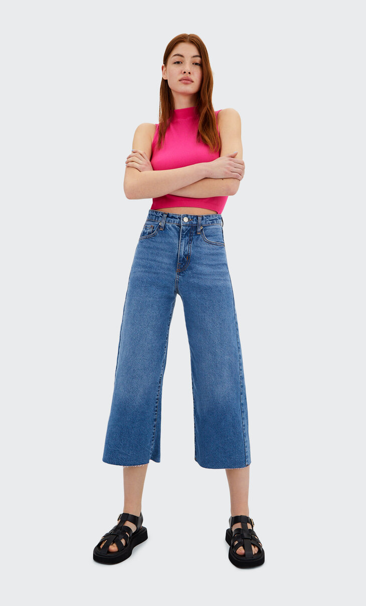 Culotte jeans