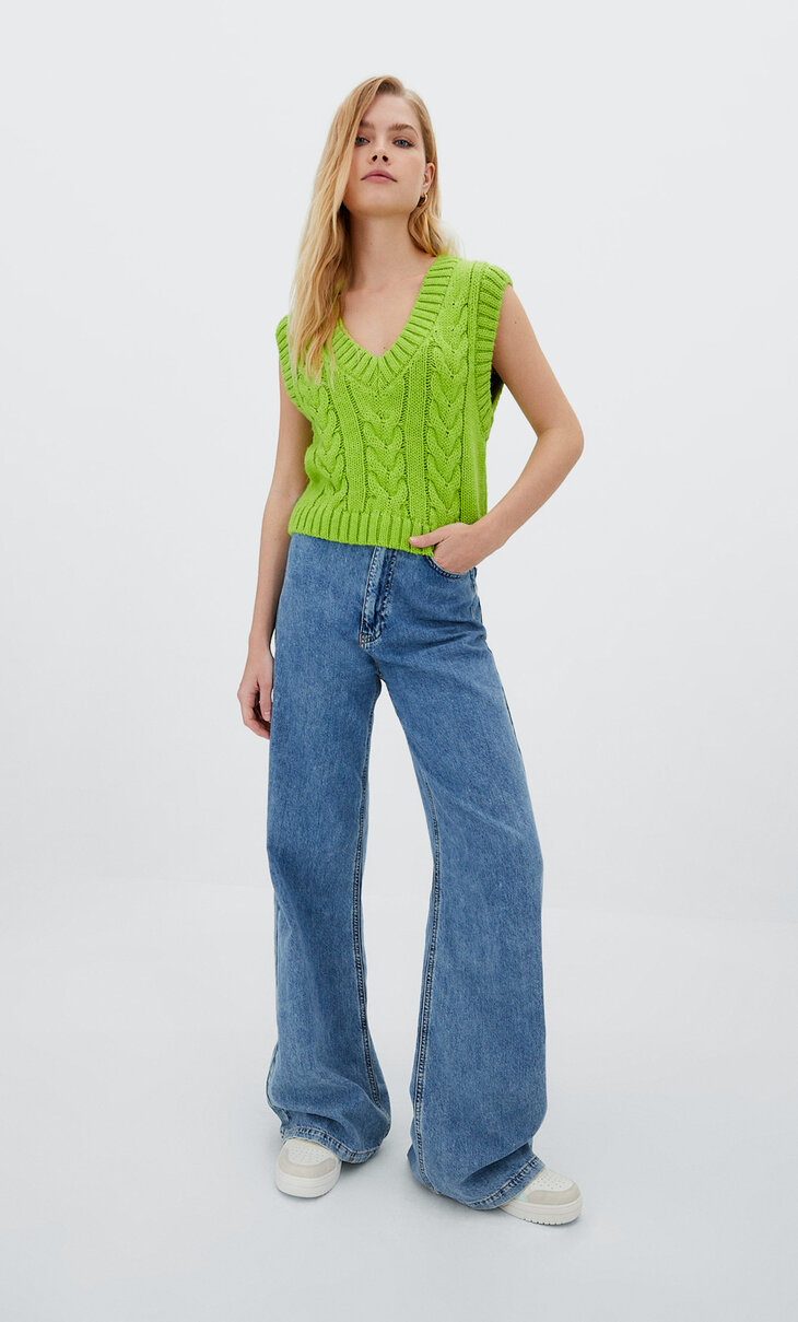 Chalecos de punto de Mujer - Colección 2022 | Stradivarius España