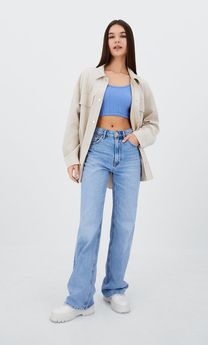 stradivarius overshirt