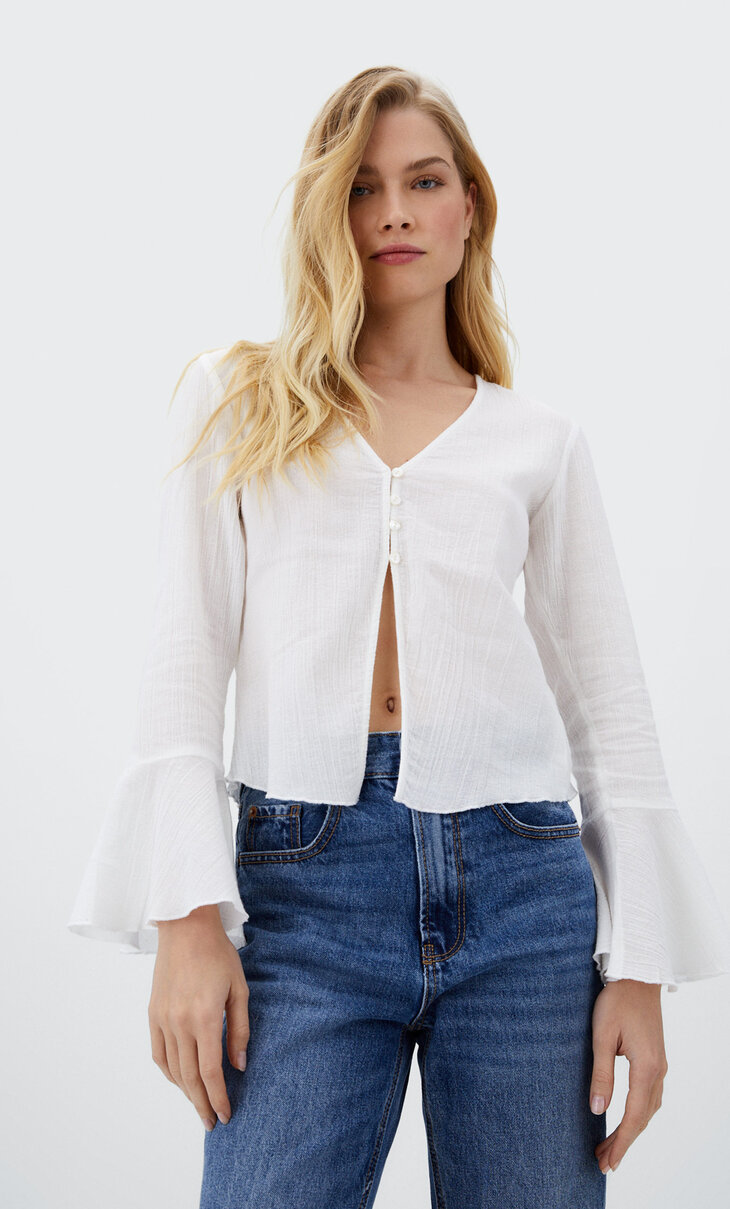 Blusas de Mujer - Moda Verano 2022 | Stradivarius Colombia