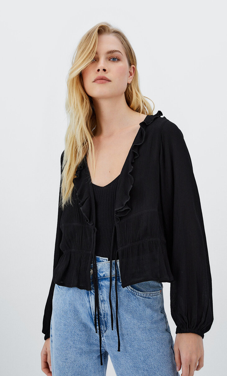 Blusas de Stradivarius para mujer | FASHIOLA.mx