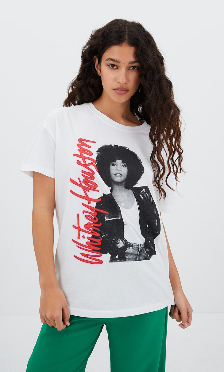 Whitney Houston-T-shirt