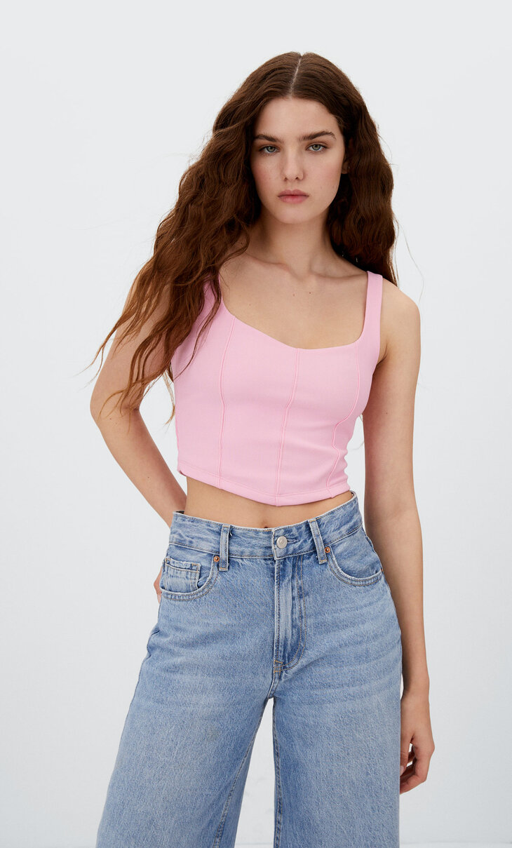 Ver todo - Tops y bodies - Colección 2022 | Stradivarius España