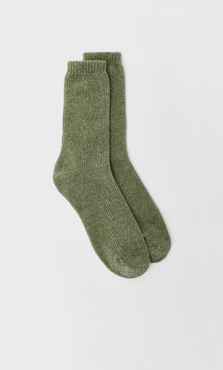 Ponožky zo ženilky