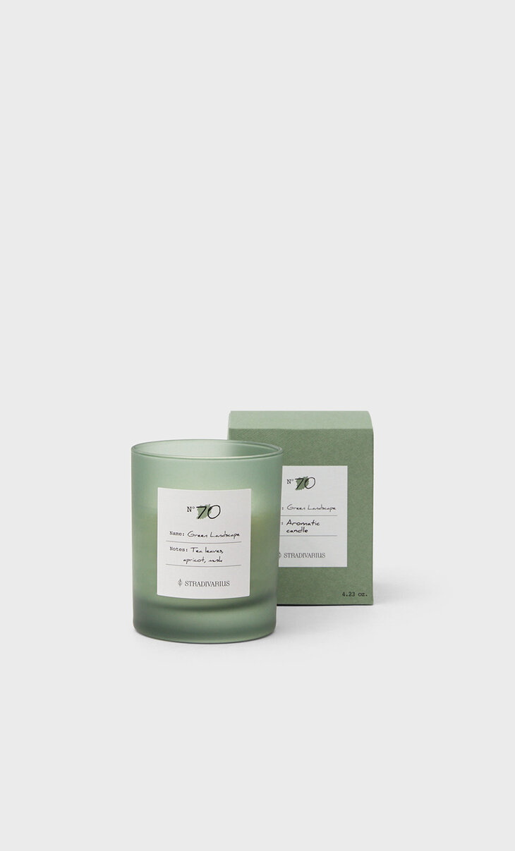No. 70 green landscape scented candle