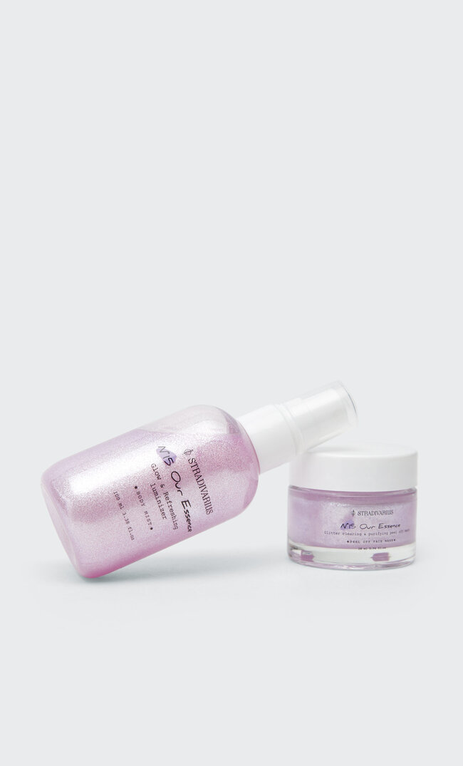 

Stradivarius Pack Bodyspray Und Maske Purpurrot 99