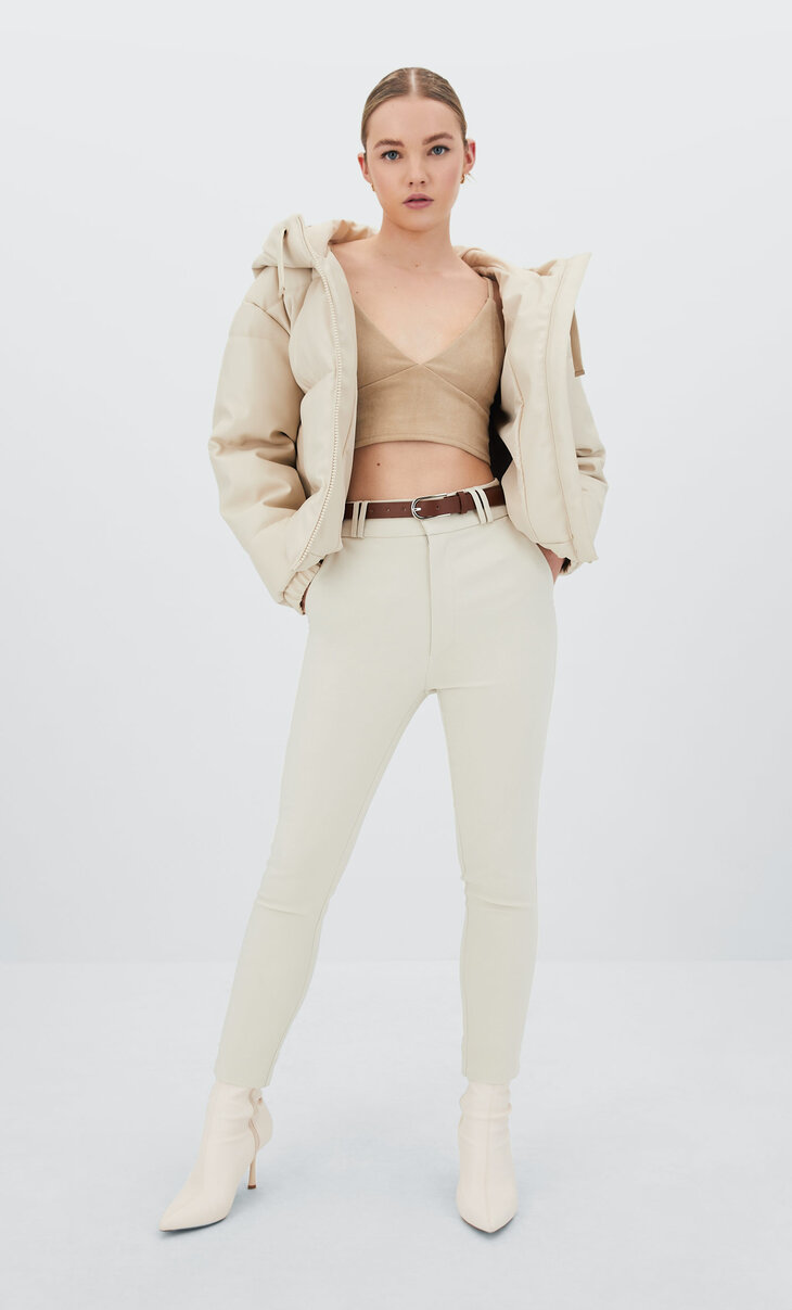 Pantalones de pitillo de Mujer - Colección 2022 | Stradivarius España