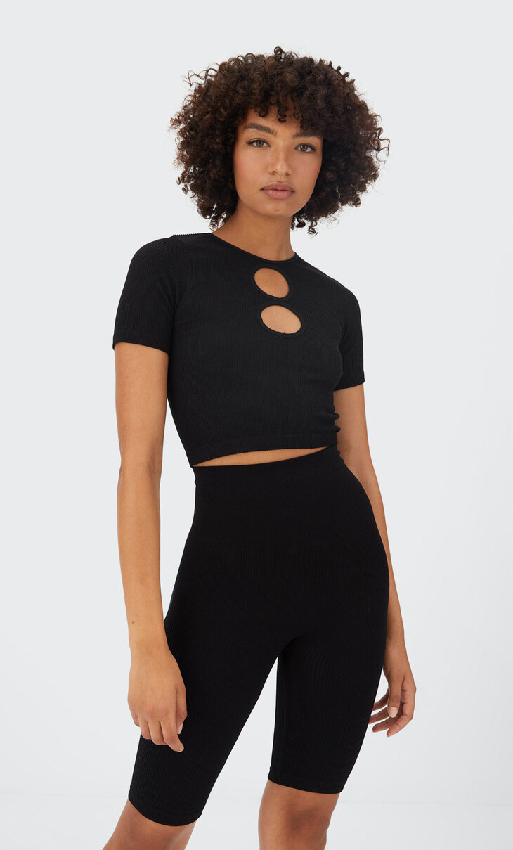 Seamless cycling shorts - Women's 