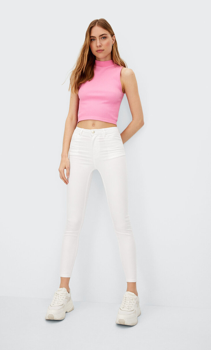 jeans skinny fit stradivarius