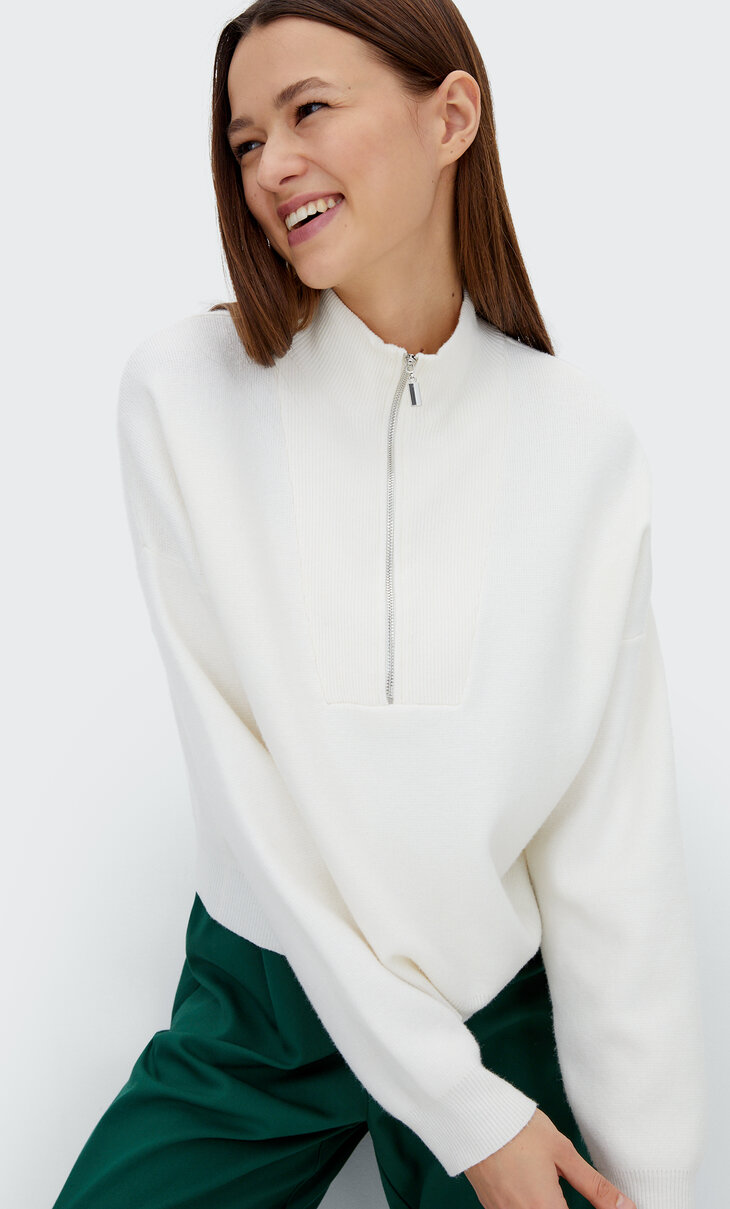 Jersey cremallera | Stradivarius Republica Dominicana