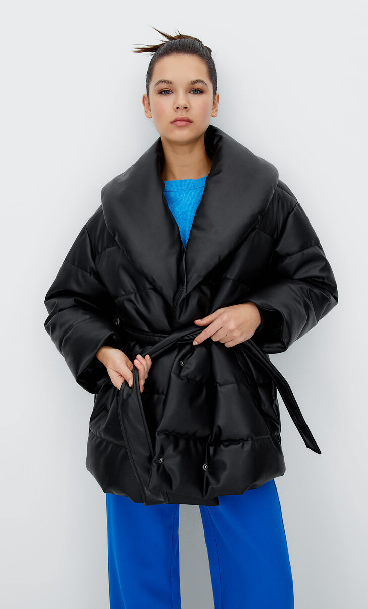 stradivarius black jacket