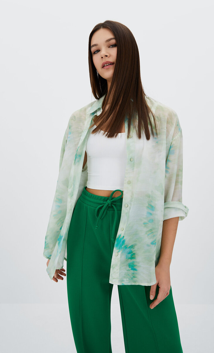 sobre camisas stradivarius