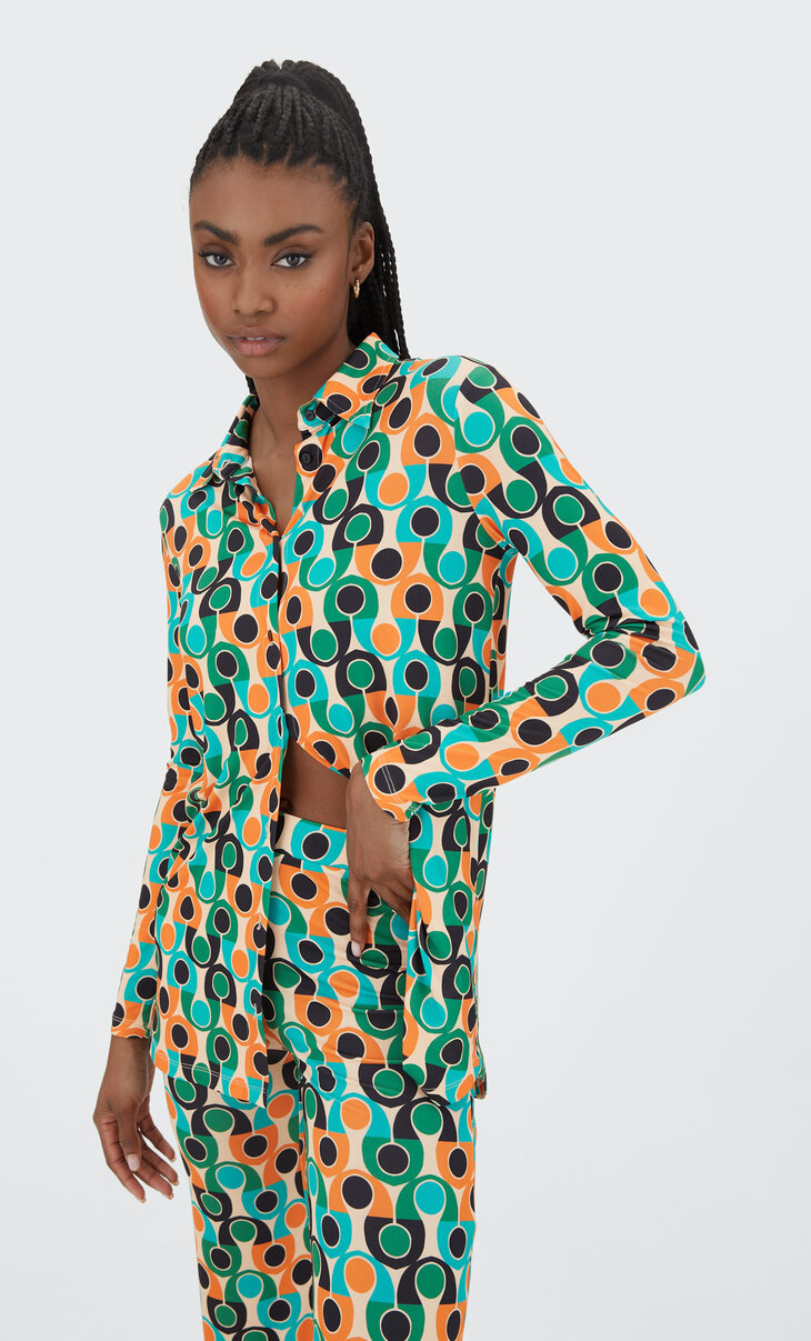 camisas stradivarius mujer