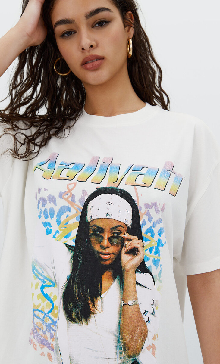 T-shirt da Aaliyah