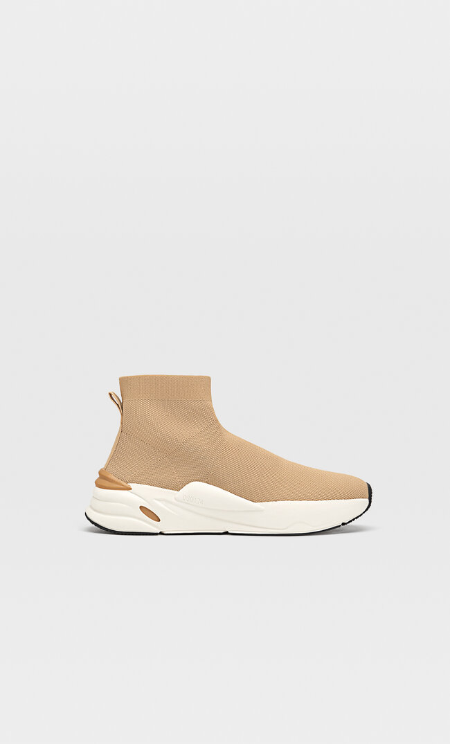 

Stradivarius Dzianinowe Buty Sportowe Beżowy 38