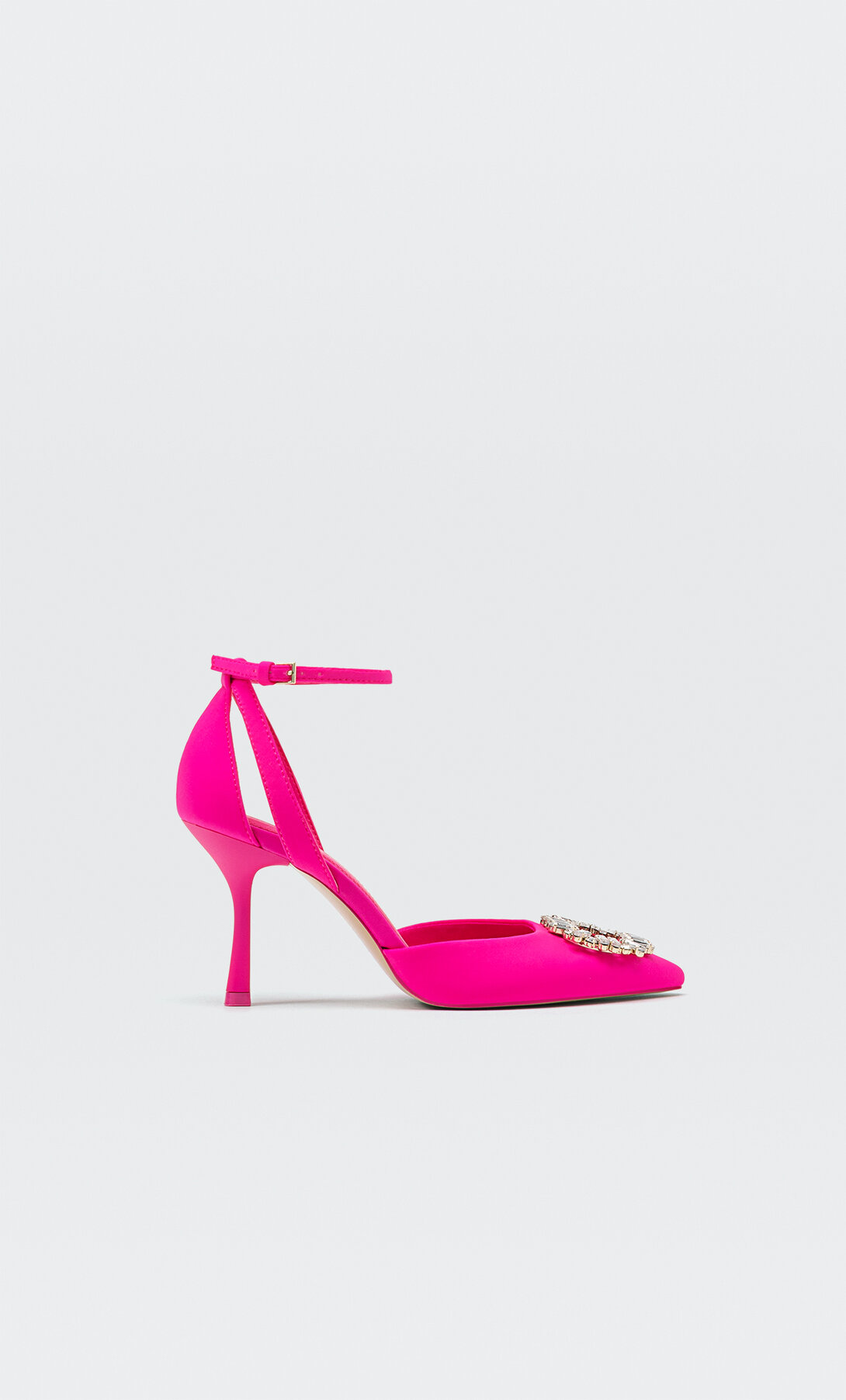 Zapatos tacón destalonados joya | Stradivarius España