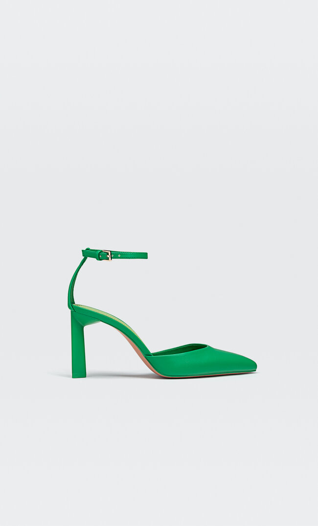 

Stradivarius Slingbacks Mit Absatz Grün 38