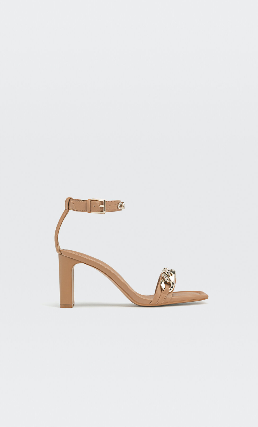 Sandalias tacón cadena | Stradivarius España