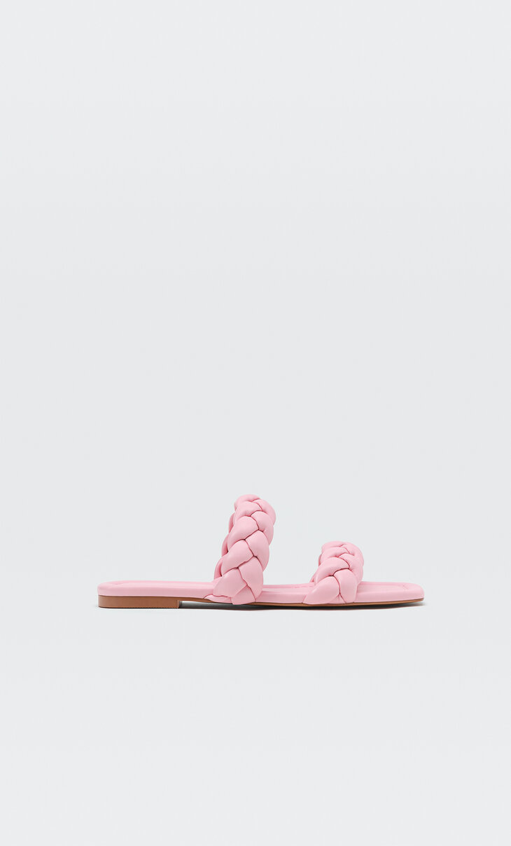 Sandalias planas de Mujer - Colección Verano 2022 | Stradivarius España