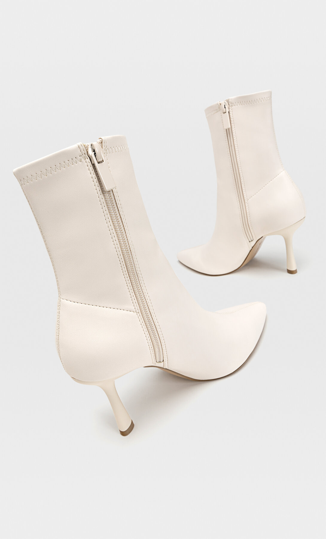 Botines de tacón fino stretch | Stradivarius España