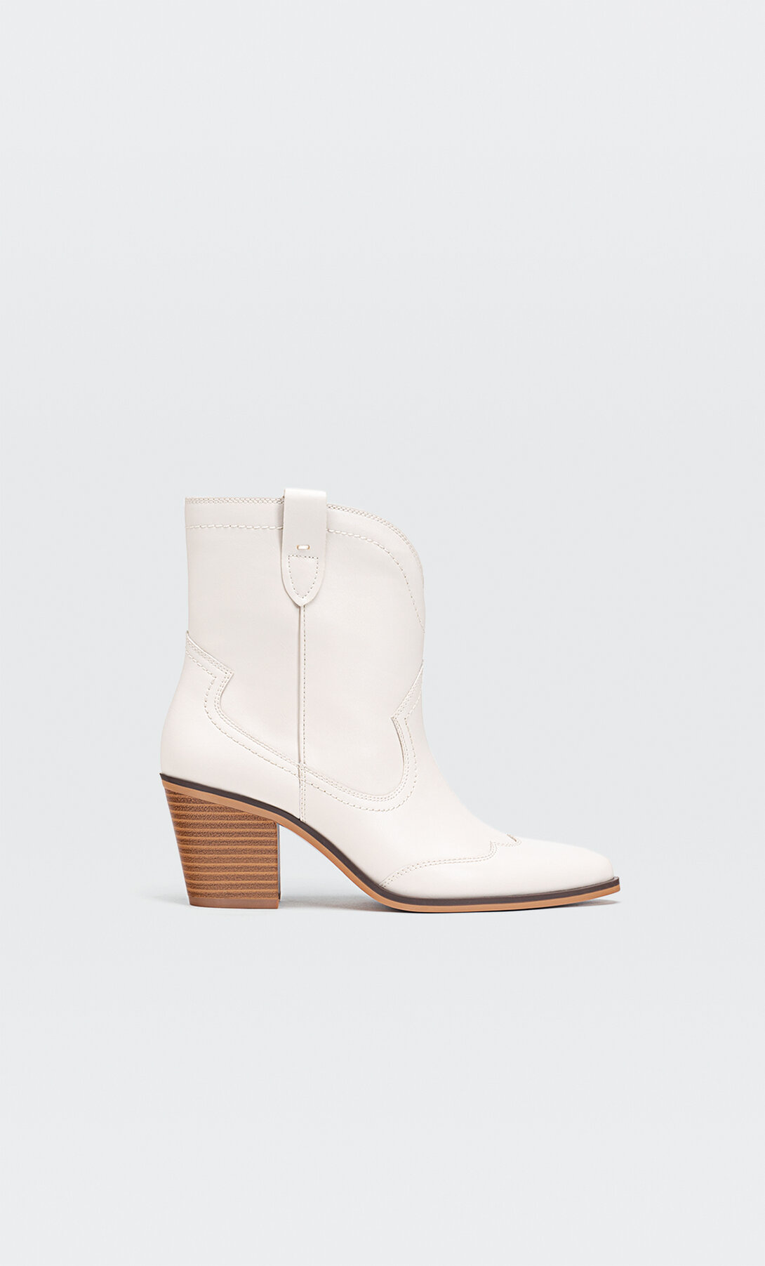 Botines cowboy tacón | Stradivarius España