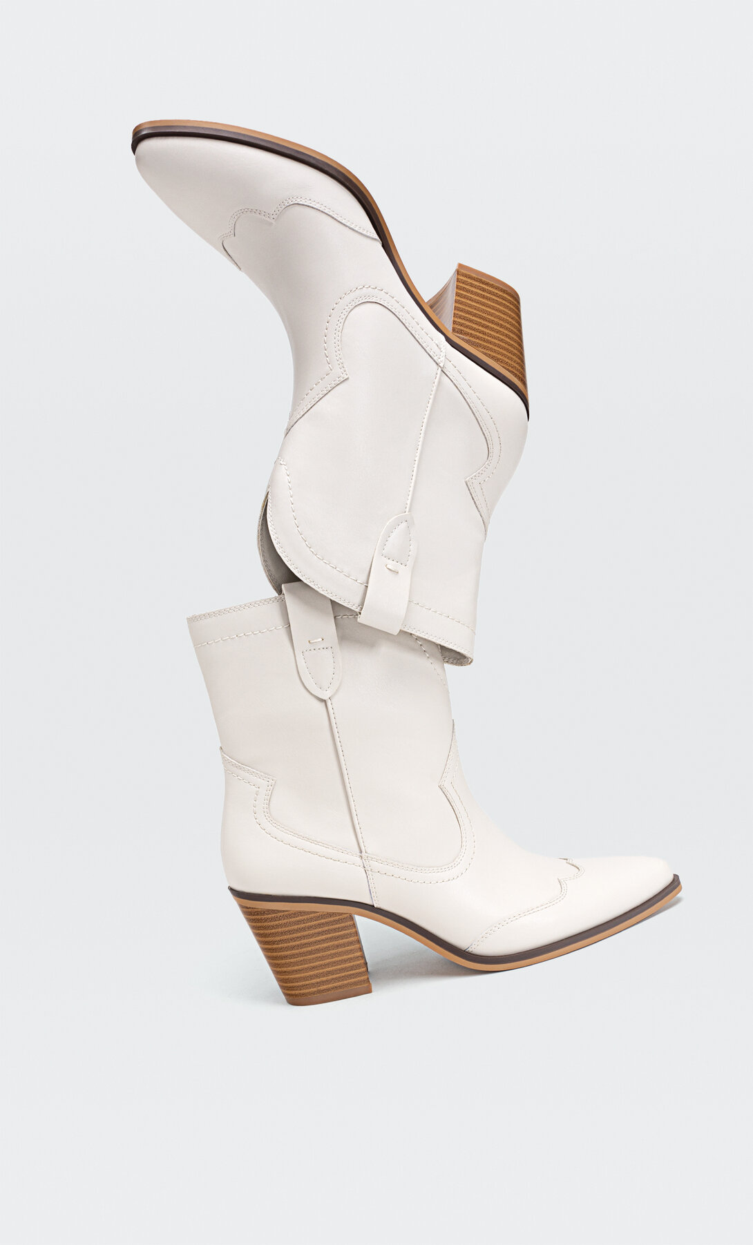 Botines cowboy tacón | Stradivarius España