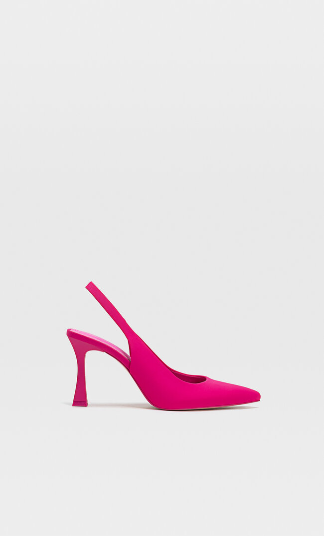 

Stradivarius Pantoletten Mit Absatz Pink 40