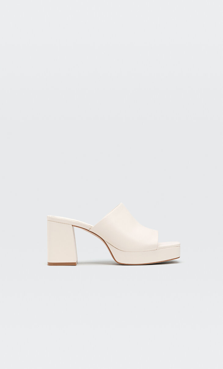 Todos - Sandalias de tacón de Mujer - Colección 2022 | Stradivarius España