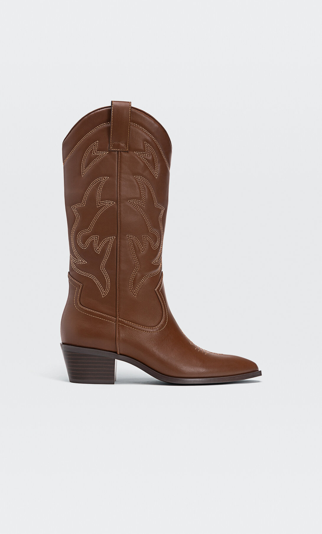 Botas cowboy tacón | Stradivarius España