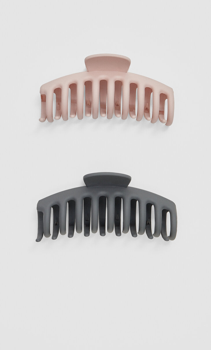 Set of 2 maxi hair clips