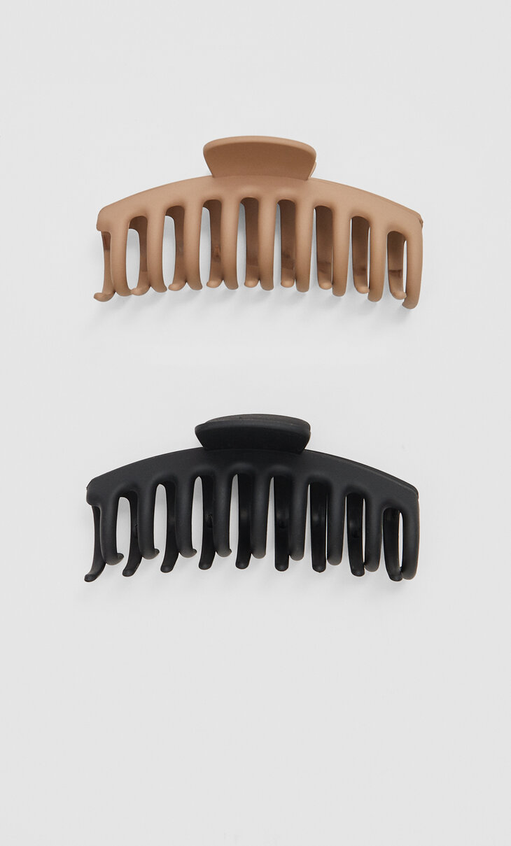 Set of 2 maxi hair clips