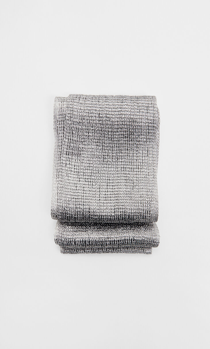 Sparkly thin scarf