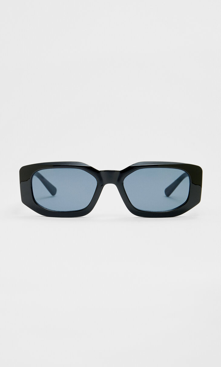 Ορθογώνια γυαλιά από ρητίνη
